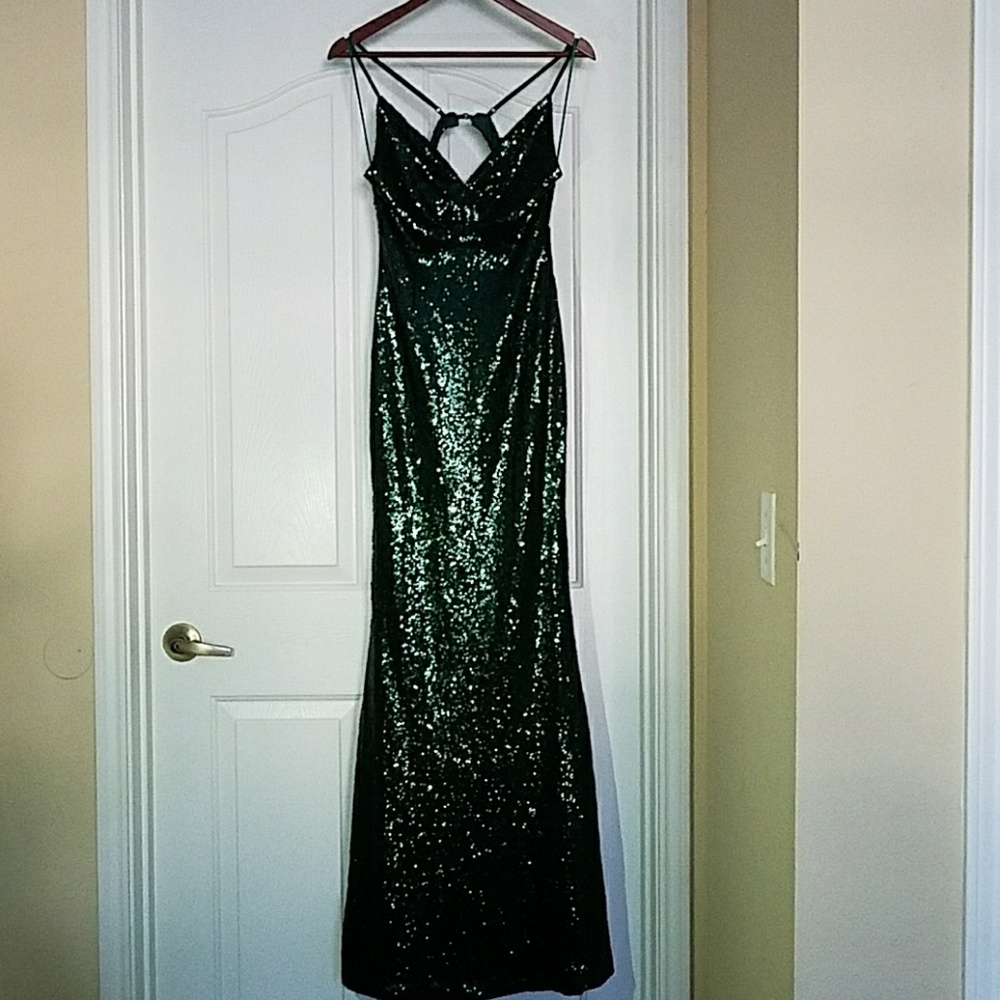 Emerald Green Prom Dress
